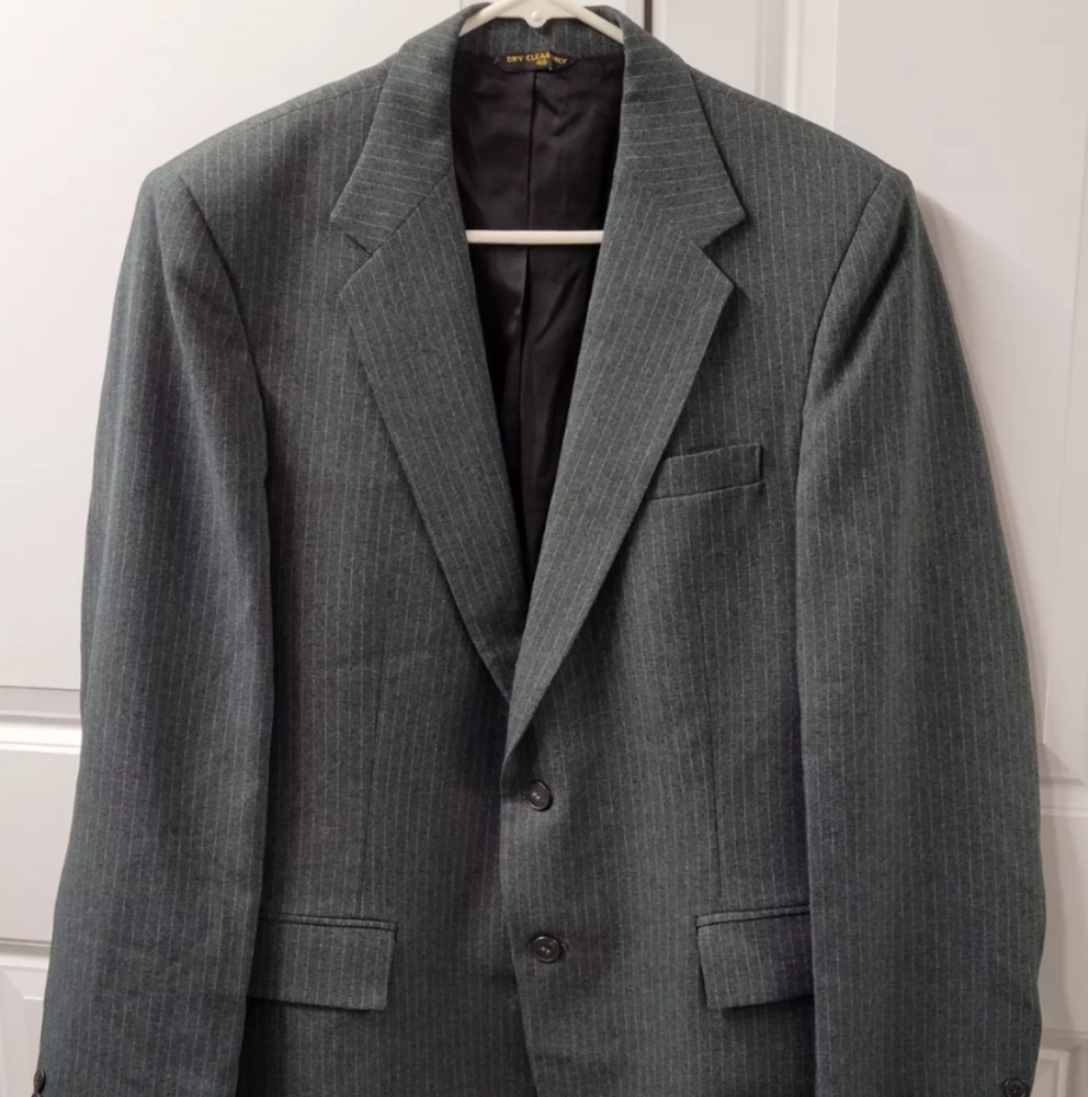 Haggar Magic Stretch Blazer Jacket Sports Coat Men's Size: 40 Inch Chest
